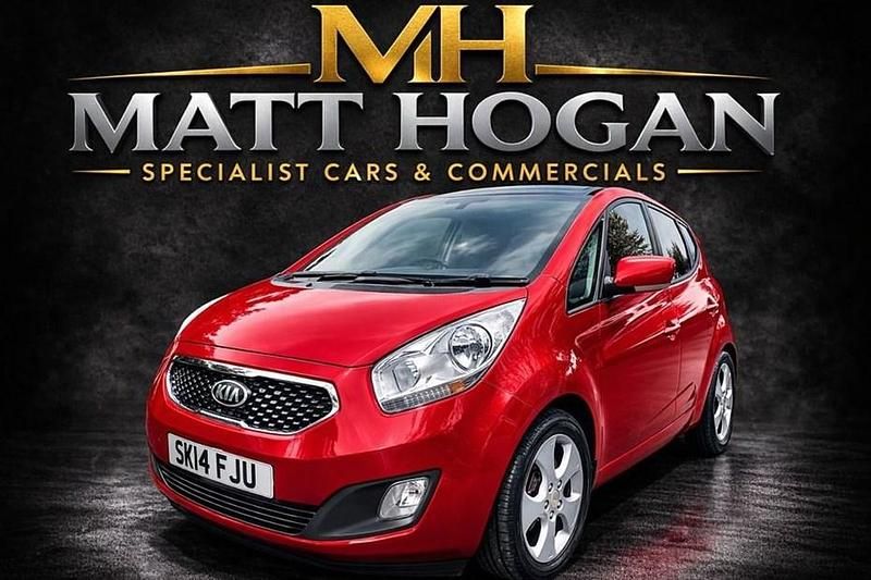 Used Kia Venga 123 HP (90 kW) 2014 Red Hatchback