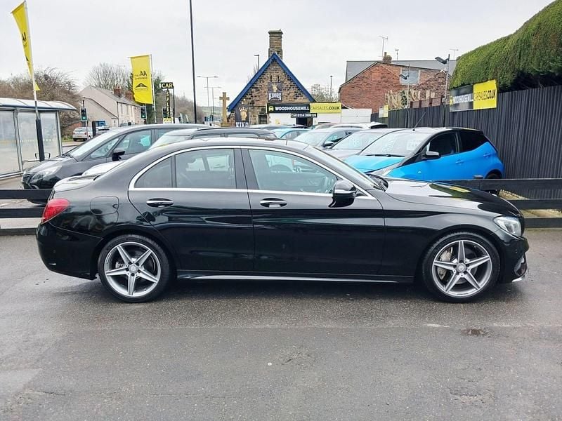 Used Mercedes C300 AMG Line Premium 2015 Black Sedan