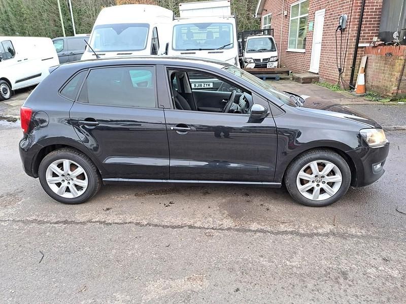 Used VW Polo Match 60 HP (44 kW) 2011 Black Hatchback