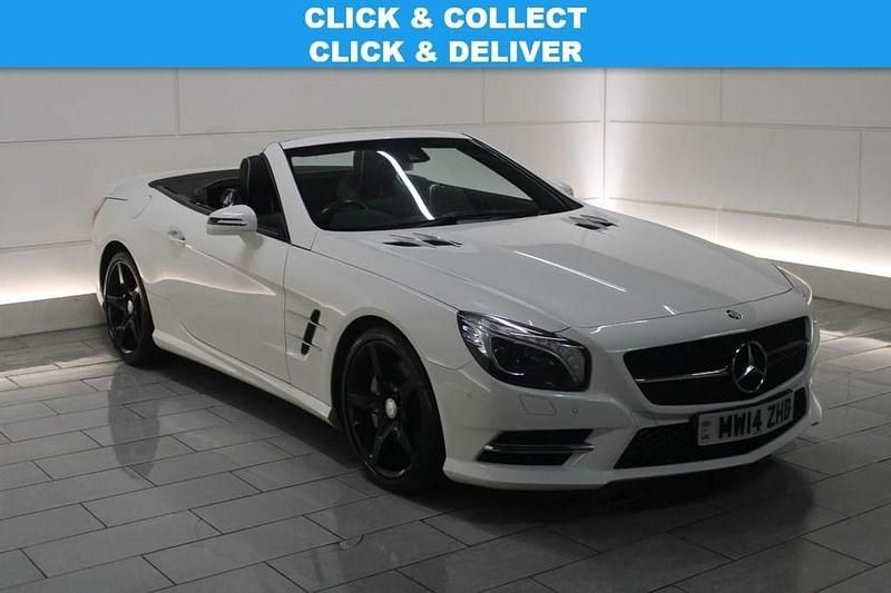 White Used 2014 Mercedes SL350 AMG Cabriolet | £17,600 (Fair price) - Image 1/3