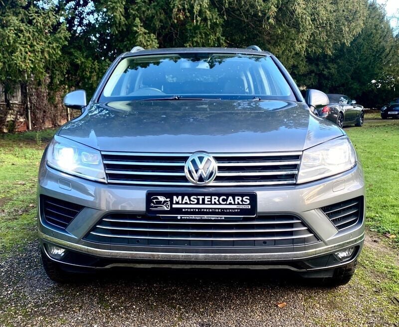 Used VW Touareg SE 201 HP (147 kW) 2014 Canyon grey metallic SUV