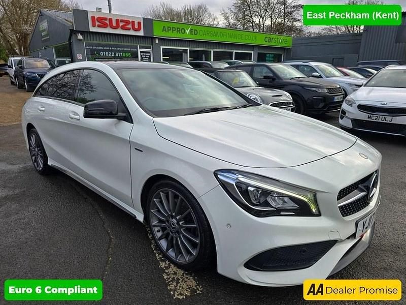 White Used 2017 Mercedes CLA220 Shooting Brake Estate | £14,299 (A bit pricey) - Image 1/4