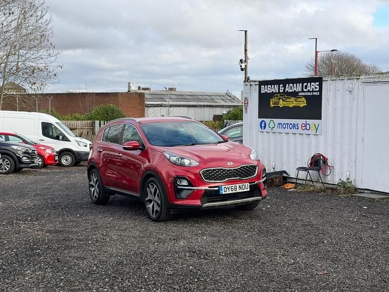 Red Used 2018 Kia Sportage GT-Line SUV | £9,190 (Super price) - Image 1/4