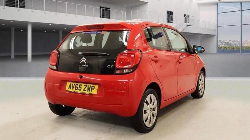 Used Citroën C1 Feel 82 HP (60 kW) 2015 Red Hatchback
