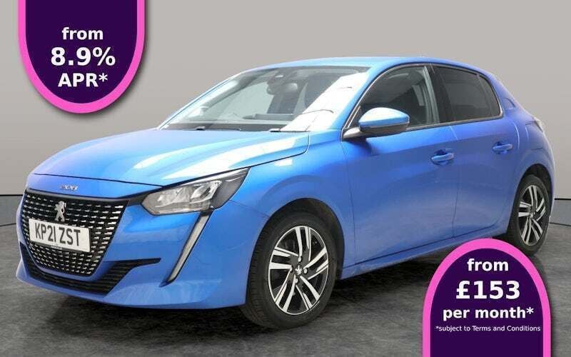 Blue Used 2021 Peugeot 208 Allure Hatchback | £11,504 (Fair price) - Image 1/3