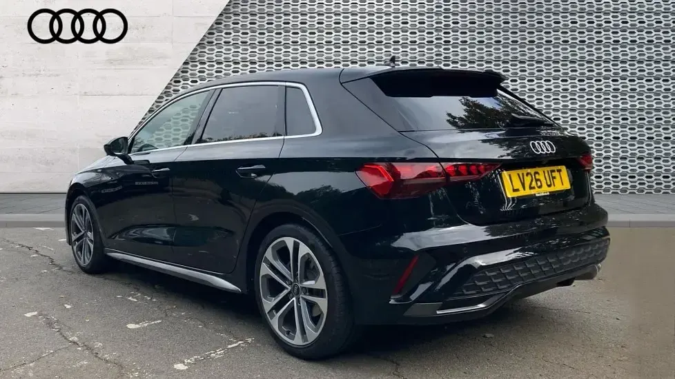 Used Audi A3 S-Line 116 HP (85 kW) 2026 Black
