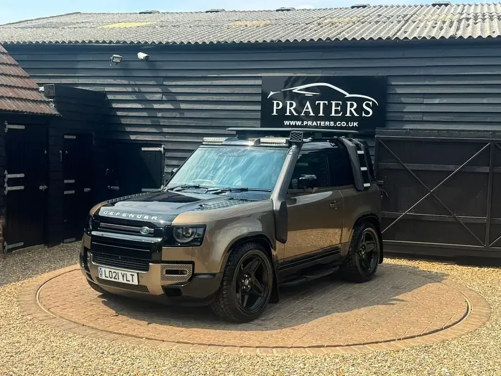 Used Land Rover Defender 400 HP (294 kW) 2021 Brown SUV