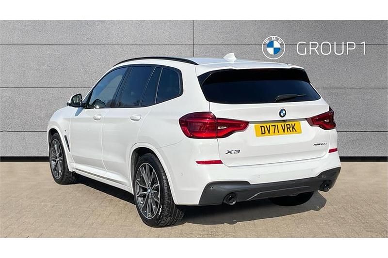 Used BMW X3 M Sport 190 HP (139 kW) 2021 White SUV