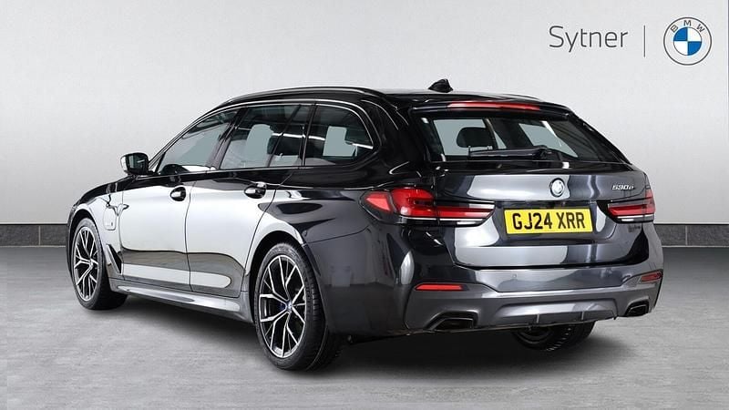 Used BMW 530e M Sport 292 HP (214 kW) 2024 Black Estate