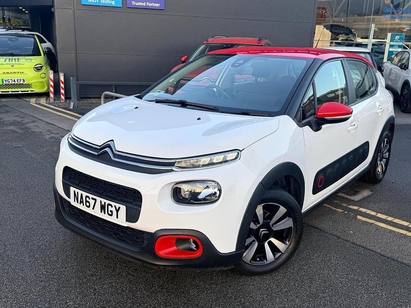 White Used 2018 Citroën C3 Feel Hatchback | £6,495 (Fair price) - Image 1/4