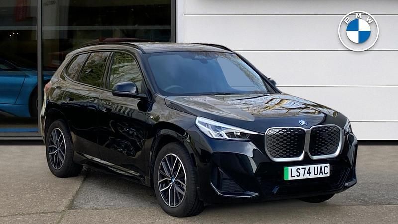 Black Used 2024 BMW iX1 M Sport SUV | £38,800 - Image 1/4