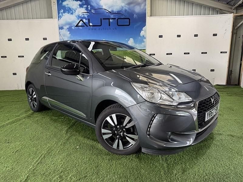 Grey Used 2017 DS Automobiles DS3 Chic Hatchback | £4,490 (Good price) - Image 1/4