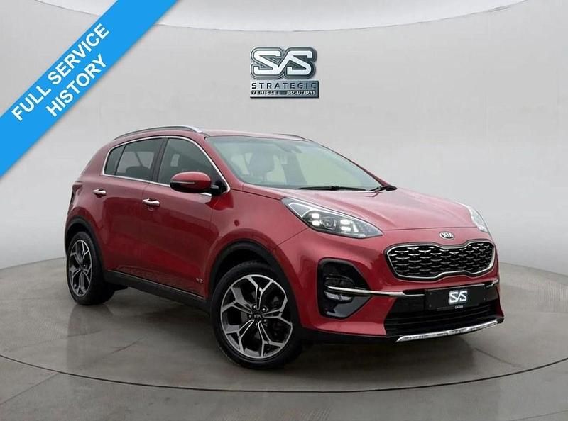 Used Kia Sportage GT-Line 174 HP (127 kW) 2018 Red SUV