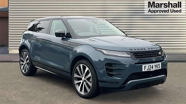 Tribeca blue metallic Used 2024 Land Rover Range Rover evoque HSE Dynamic Estate | £45,758 - Image 1/4