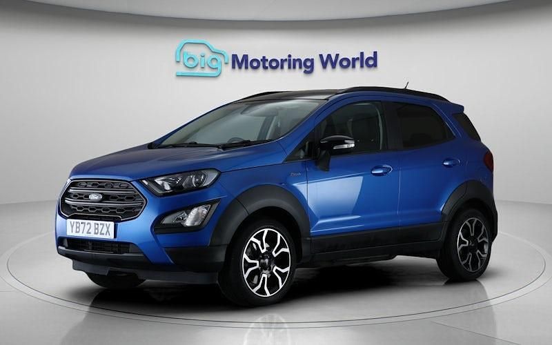 Begagnad Ford Ecosport Active 125 HK (91 kW) 2022 Blå SUV