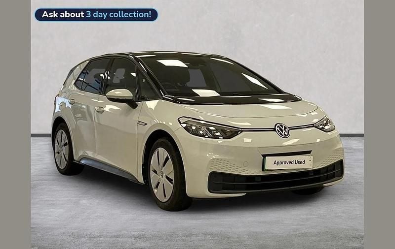Used VW ID.3 Pro 106 kW (145 HP) 2022 White Hatchback