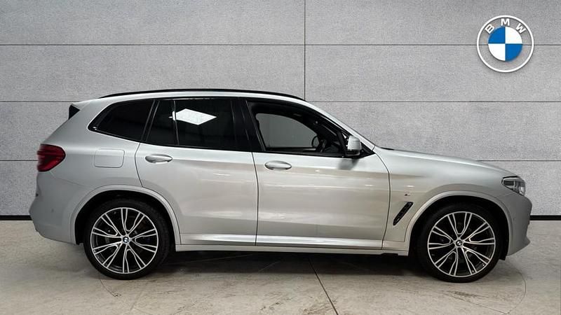 Used BMW X3 M Sport 187 HP (137 kW) 2021 Silver SUV