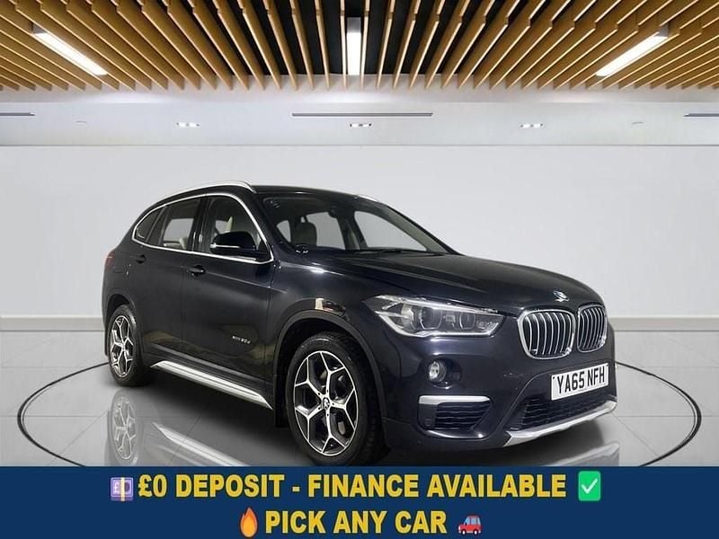 Black Used 2015 BMW X1 xLine SUV | £11,599 (Fair price) - Image 1/4