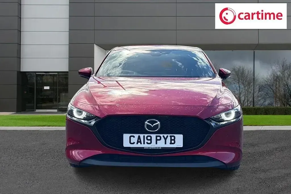 Usado Mazda 3 Inclusive 122 CV (89 kW) 2019 Rojo Utilitario