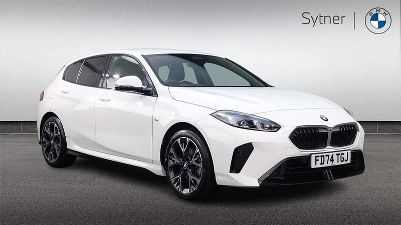 White Used 2025 BMW 120 M Sport Hatchback | £26,500 - Image 1/4