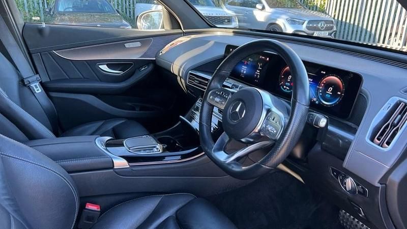 Used Mercedes EQC400 AMG line 300 kW (408 HP) 2020 Blue SUV