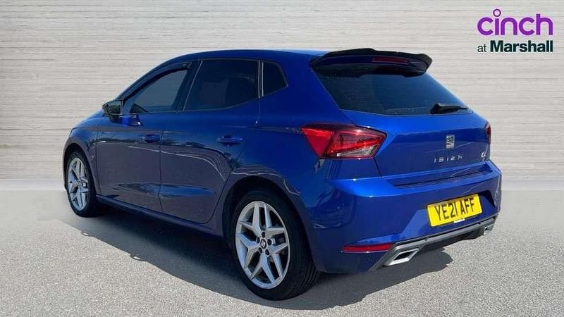Gebraucht Seat Ibiza FR 110 PS (80 kW) 2021 Blau Kleinwagen