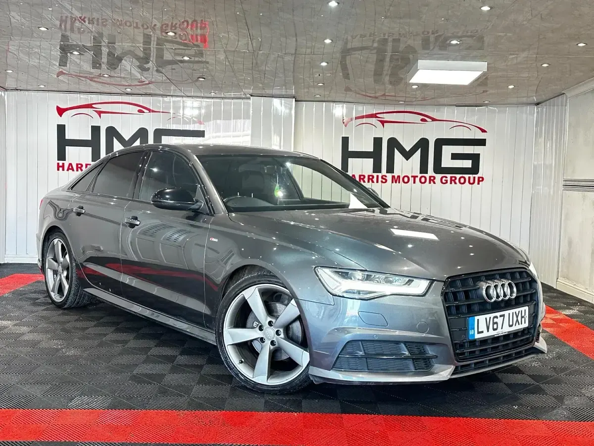 Used Audi A6 Black Edition 190 HP (139 kW) 2017 Grey Sedan