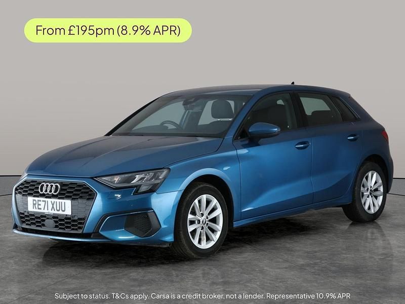 Blue Used 2021 Audi A3 Comfort Hatchback | £14,948 (Super price) - Image 1/3