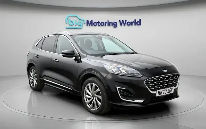 Begagnad Ford Kuga Vignale 150 HK (110 kW) 2021 Svart SUV