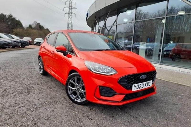 Usado Ford Fiesta ST-Line 2023 Vermelho Citadino