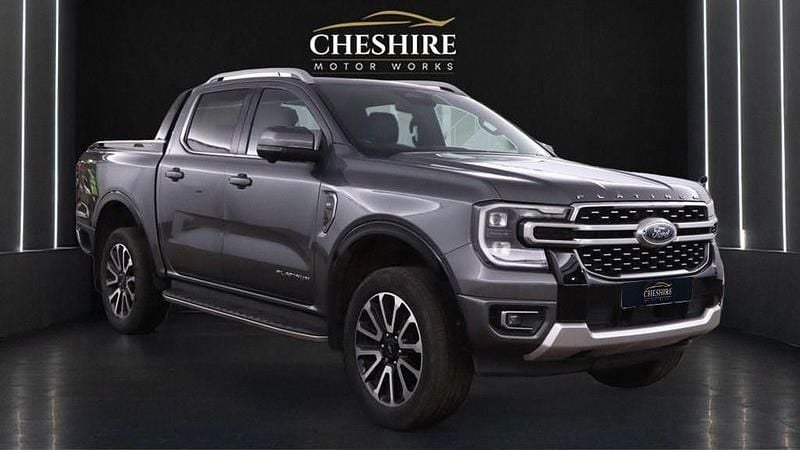 Grey Used 2023 Ford Ranger Platinum Pickup | £34,890 (Super price) - Image 1/4