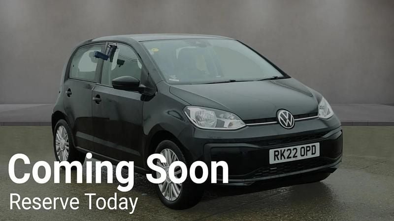 Begagnad VW up! 65 HK (47 kW) 2022 Svart Halvkombi