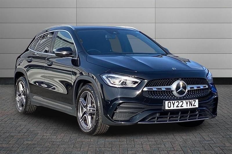 Used Mercedes GLA200 AMG line 163 HP (119 kW) 2022 Cosmos black SUV