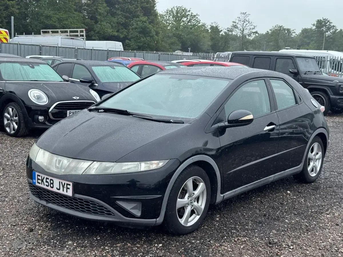 Used Honda Civic SE 140 HP (102 kW) 2008 Black Hatchback