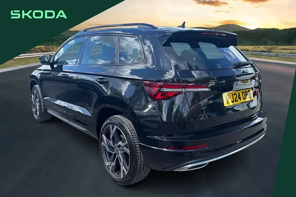 Used Skoda Karoq SportLine 187 HP (137 kW) 2024 Black SUV