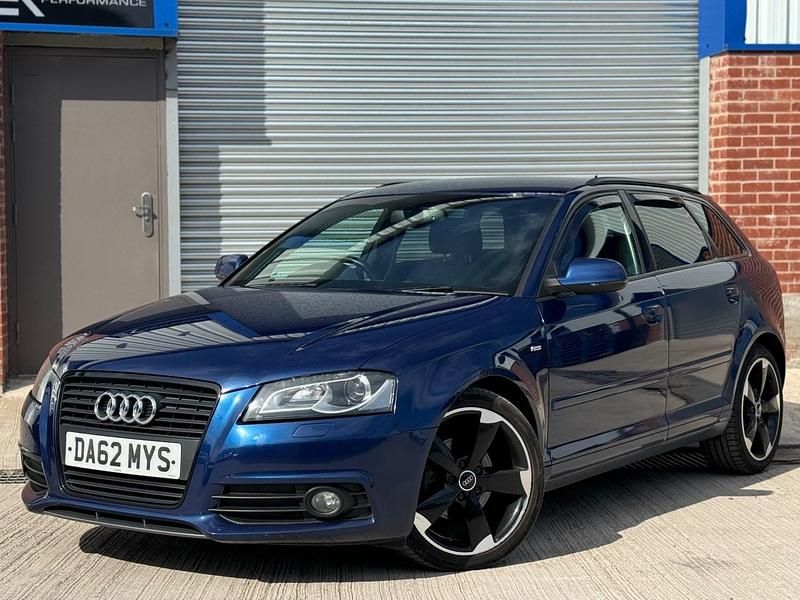 Used Audi A3 Black Edition 2012 Blue Hatchback