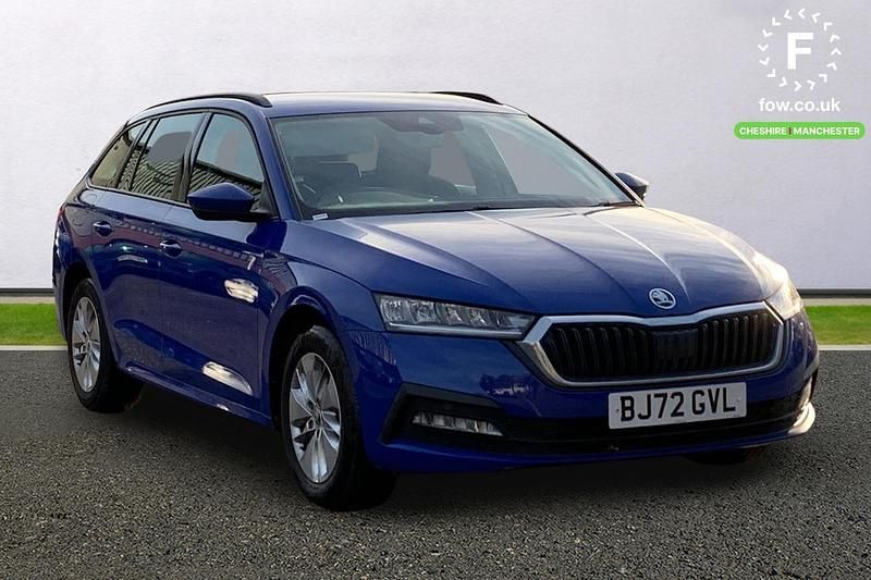 Blue Used 2022 Skoda Octavia SE Technology Estate | £15,999 (Good price) - Image 1/3