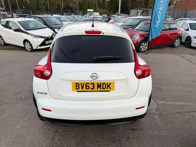 Used Nissan Juke S 117 HP (86 kW) 2013 White SUV