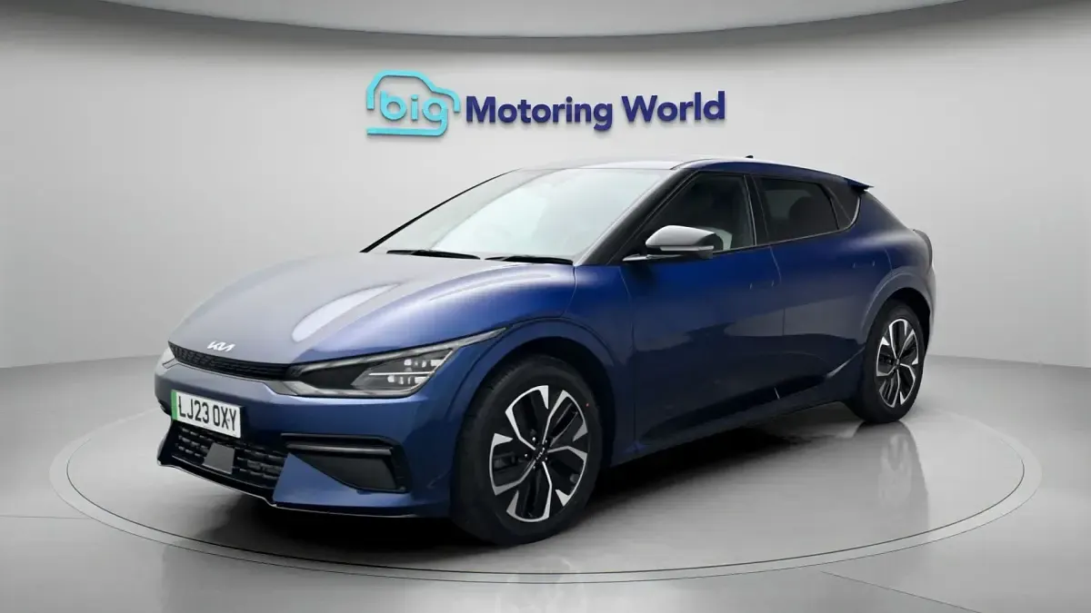 Used Kia EV6 GT-Line 239 kW (325 HP) 2023 Blue SUV