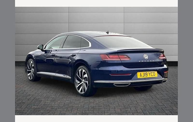 Used VW Arteon R-line 150 HP (110 kW) 2019 Atlantic blue Hatchback