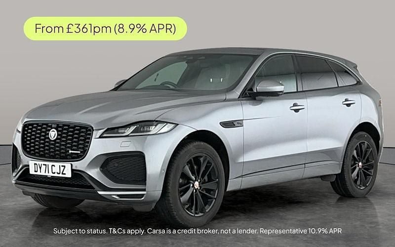 Used 2022 Jaguar F-Pace R-Dynamic SUV | £22,991 (Good price) - Image 1/2