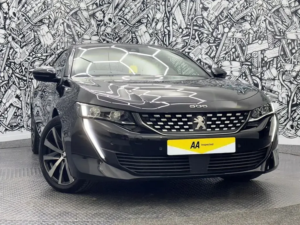 Second-hand Peugeot 508 GT-line 130 CP (95 kW) 2020 Negru Hatchback