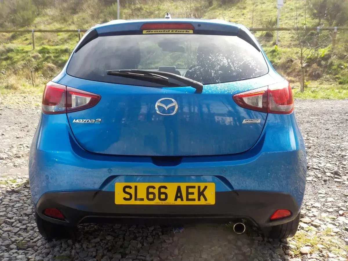 Used Mazda 2 Inclusive 2016 Blue Hatchback