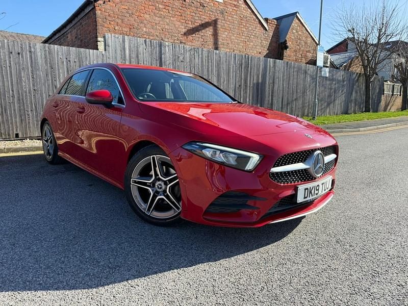 Used Mercedes A200 AMG line 2019 Red Hatchback