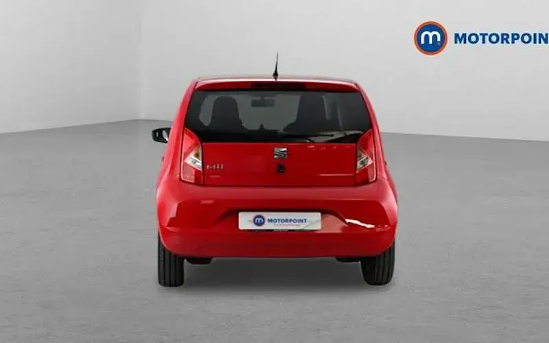 Begagnad Seat Mii Design 60 HK (44 kW) 2018 Röd Halvkombi