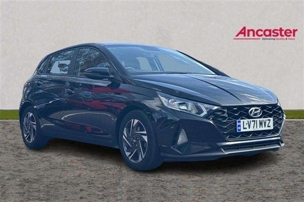 Black Used 2021 Hyundai i20 Hatchback | £11,749 (Fair price) - Image 1/4