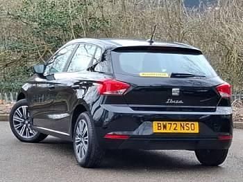 Used Seat Ibiza SE Technology 95 HP (69 kW) 2023 Black Hatchback