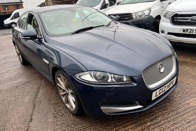 Used Jaguar XF Portfolio 2012 Blue Sedan
