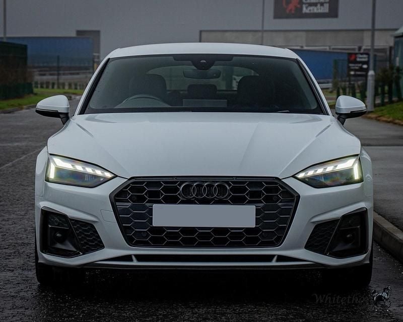 Used Audi A5 S-Line 2022 White Coupe