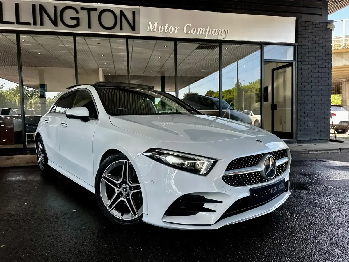 Used Mercedes A180 AMG Line Premium Plus 116 HP (85 kW) 2020 White Hatchback